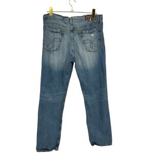 Monarchy Collection Premium Denim Holloway‎ Classic Straight Mens Jeans 36x33